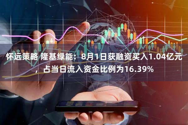 怀远策略 隆基绿能：8月1日获融资买入1.04亿元，占当日流入资金比例为16.39%
